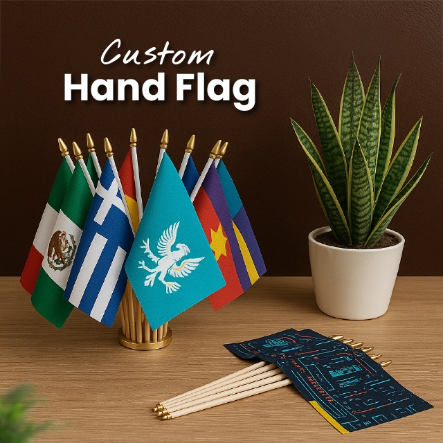 Custom Hand Flags