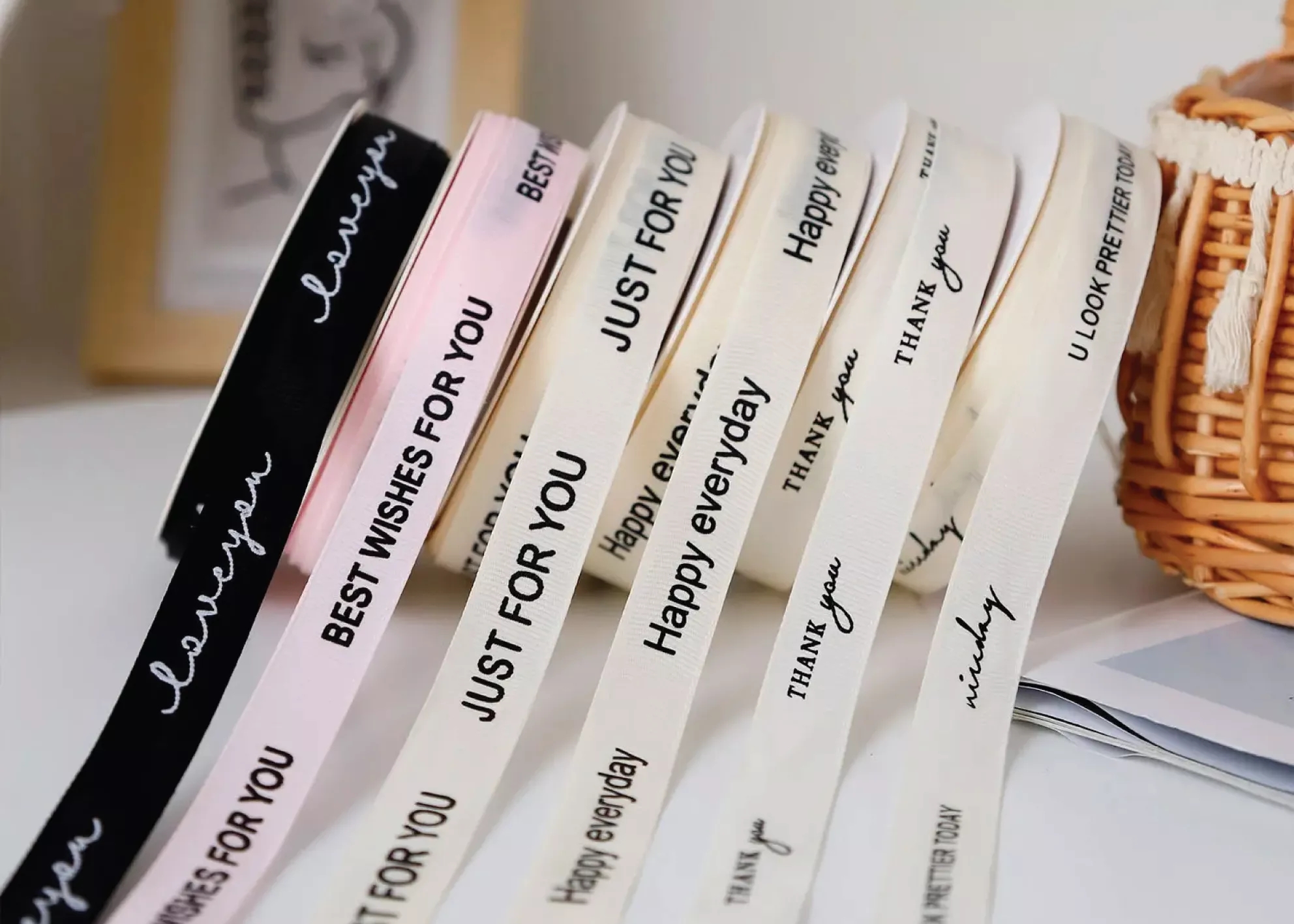 Custom Ribbon Printing Malaysia – Elegant Branding for Gifts & Events