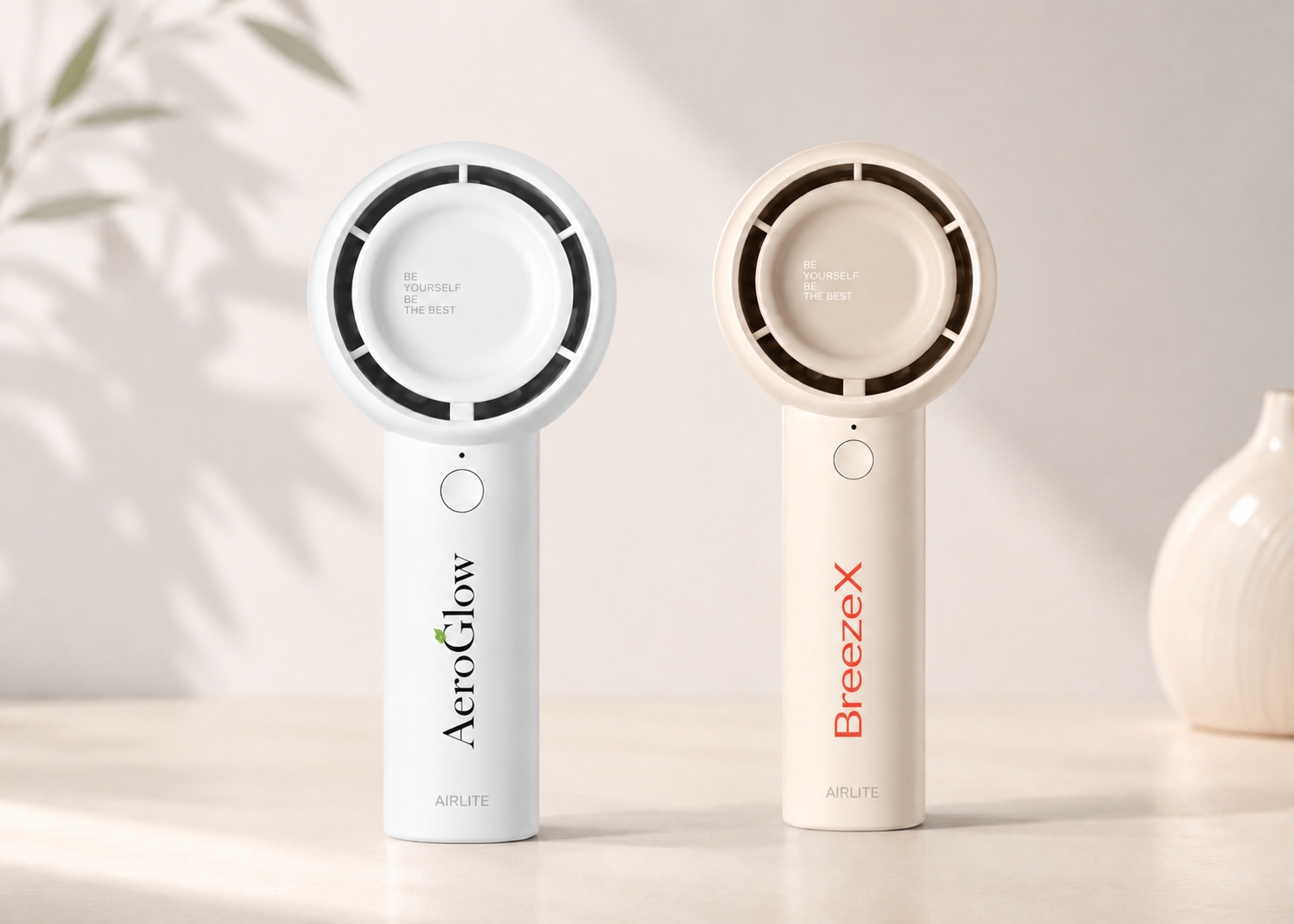 JISULIFE Handheld 3 Speed Mini Fan - 2000mAh