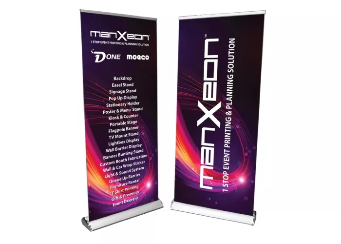 Custom Pull Up Banners Malaysia – Portable & Perfect for Business Promotions