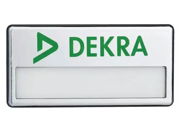 Slot Plastic Nametag