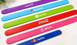 Self-Wrapping Slap Wristbands
