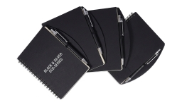 Trendy Eco-Friendly PP Notebook with Ball Pen