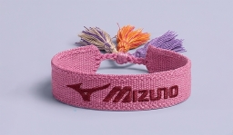 Woven Letters Embroidery Tassel Bracelet
