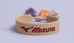 Woven Letters Embroidery Tassel Bracelet