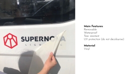 Static Cling Car Decal