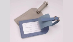 PU leather Luggage Tag