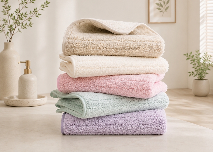 Coral Fleece Bath Towel