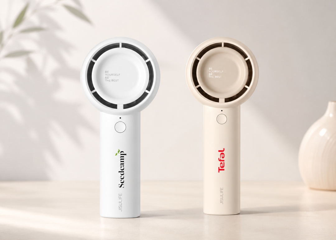 JISULIFE Handheld 3 Speed Mini Fan - 2000mAh