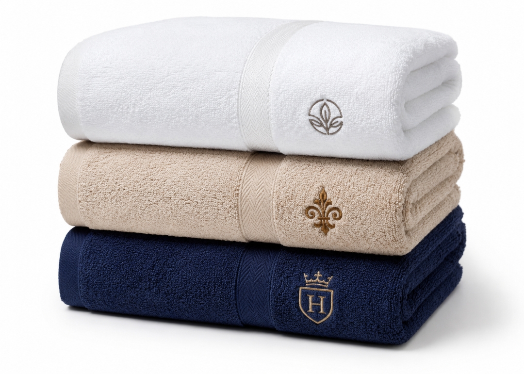 Custom Premium 100% Cottom Bath Towel