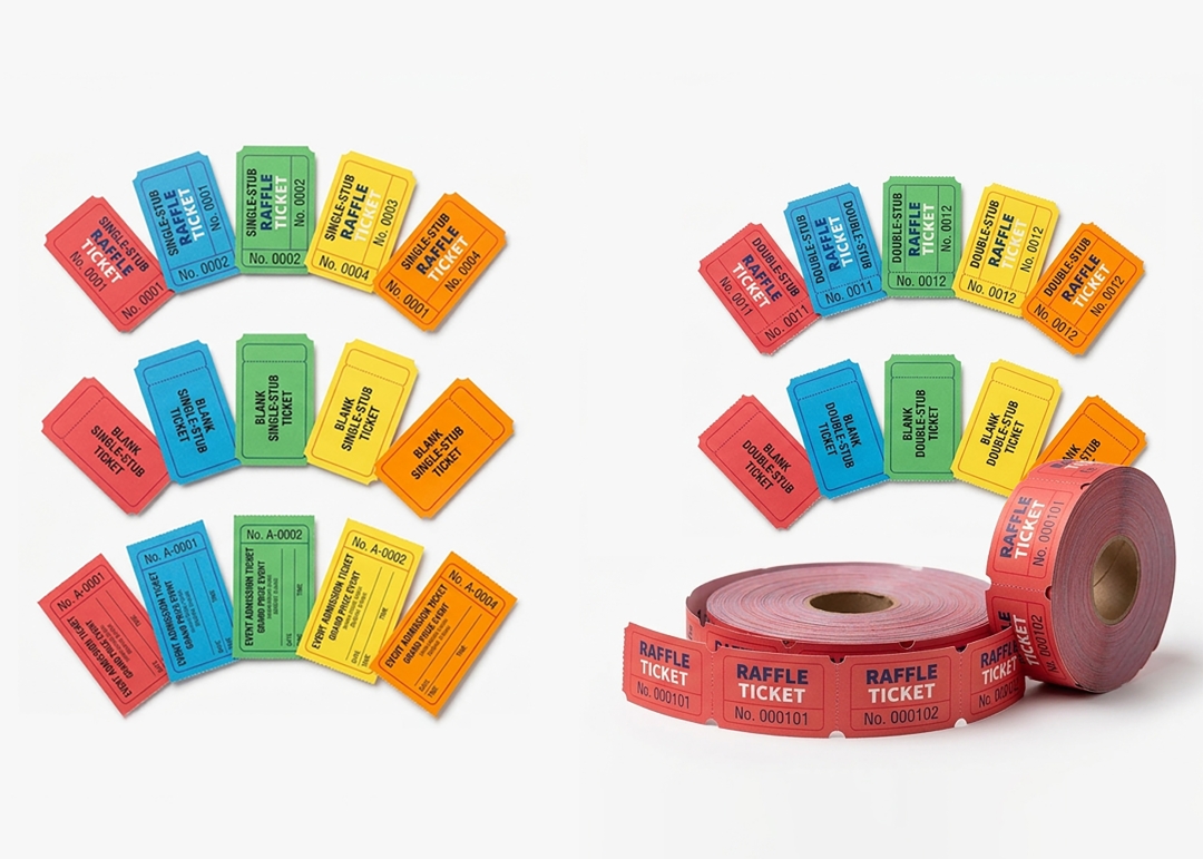 Printable Raffle Tickets