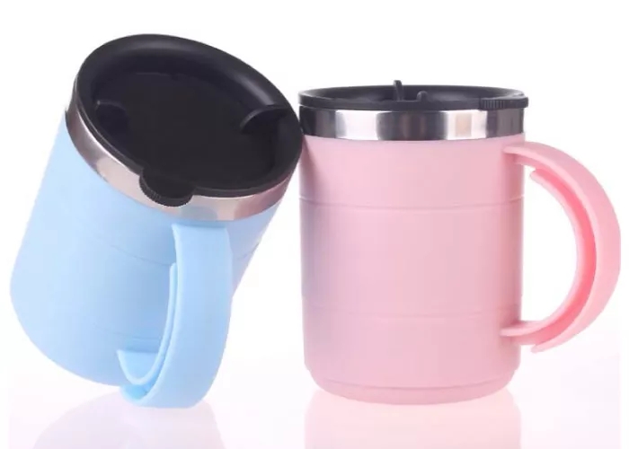 Weston Parallex Stainless Steel Mug with Lid